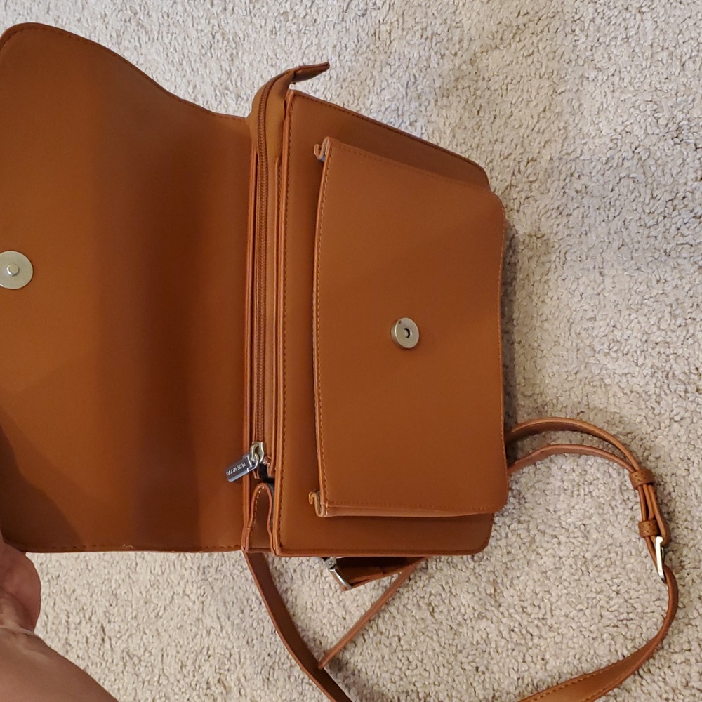 Pixie Mood Elegant Tan Crossbody Bag - Picture 3 of 8